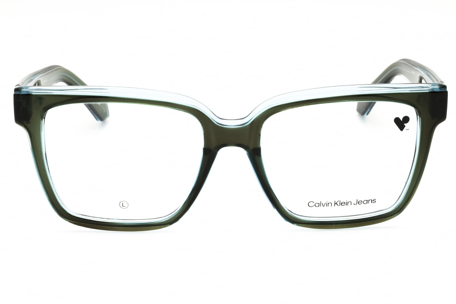 Calvin Klein Jeans CKJ24619 - Green, Acetate, Rectangle frame