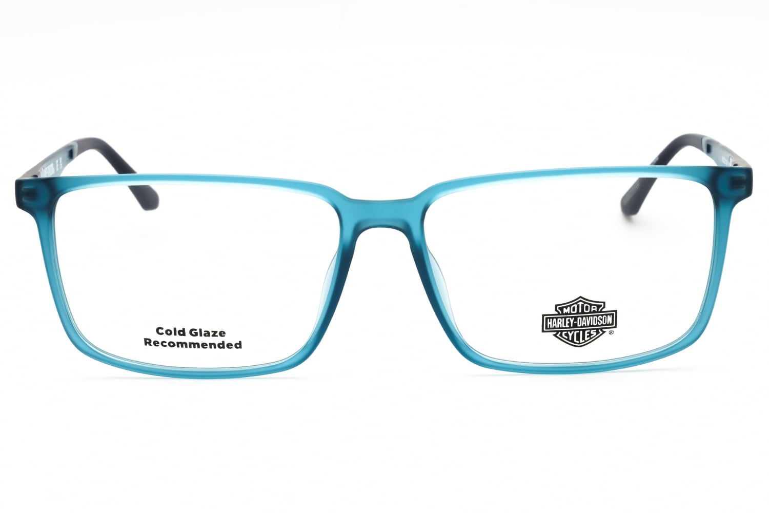 Harley Davidson HD50021 - Matte Blue, Acetate, Rectangle frame