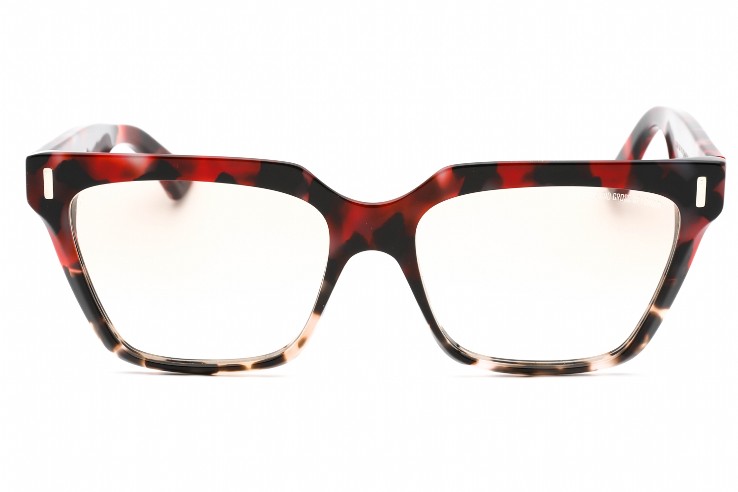Cutler and Gross CG1347S - RED Havana, Acetate, Rectangle frame