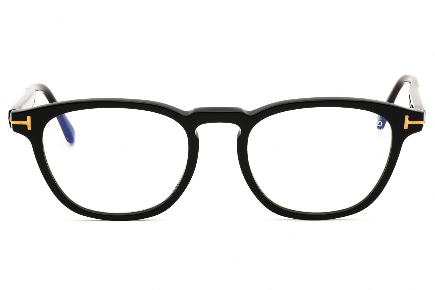 Tom Ford FT5890-B - Black/other / Clear, Acetate, Round frame