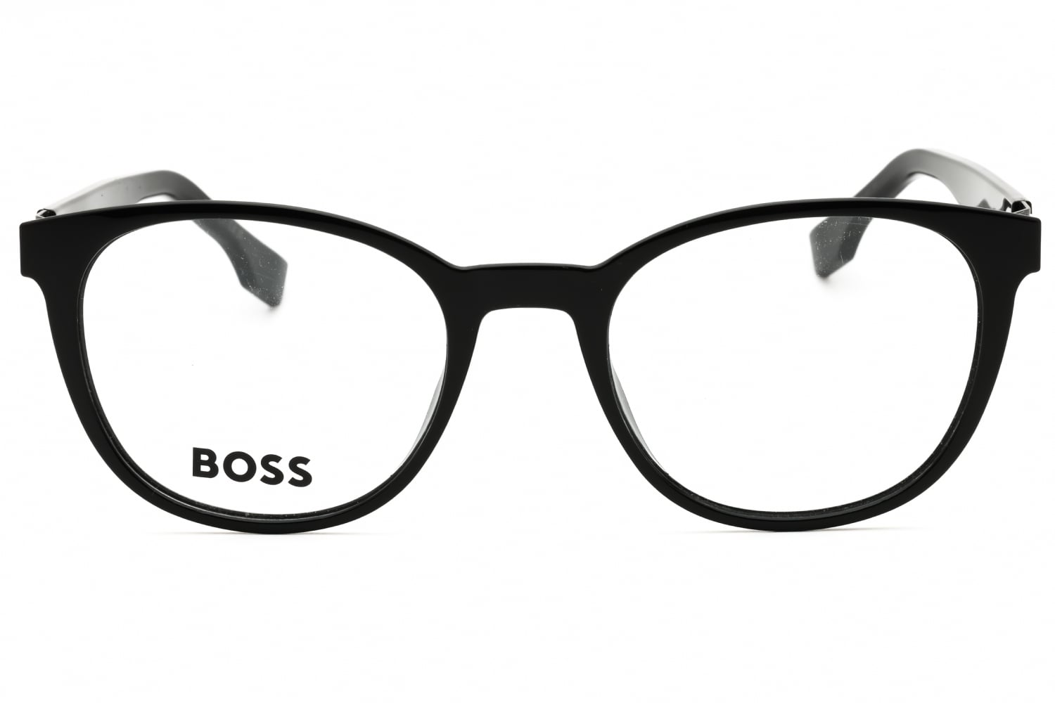 Hugo Boss BOSS 1577 - Black, Plastic, Round frame
