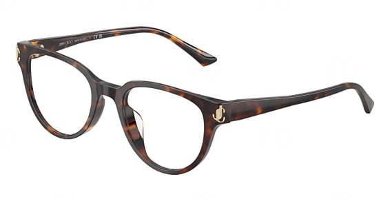 Jimmy Choo JC3051D - Havana, Plastic, Cat Eye frame
