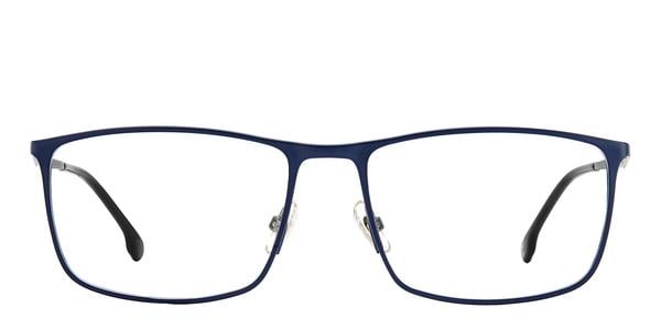 Carrera 8857 - Blue, Titanium, Rectangle frame