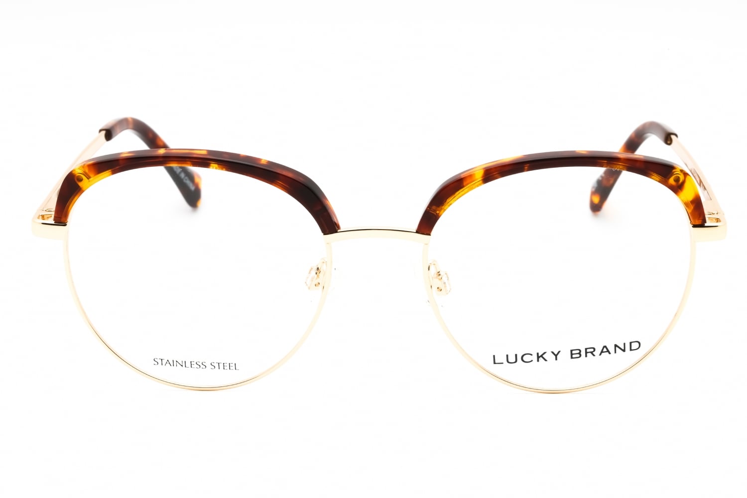 Lucky Brand VLBD129 - Gold, Metal, Round frame