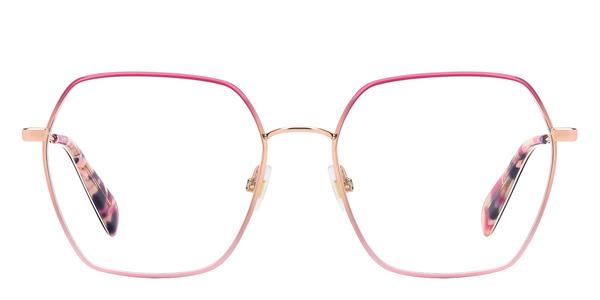 Kate Spade KS Helka 2/G/T - Pink, Titanium, Rectangle frame