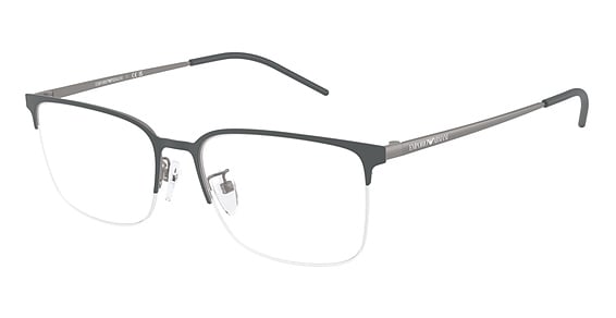 Emporio Armani EA1179D - Matte Grey, Metal, Rectangle frame