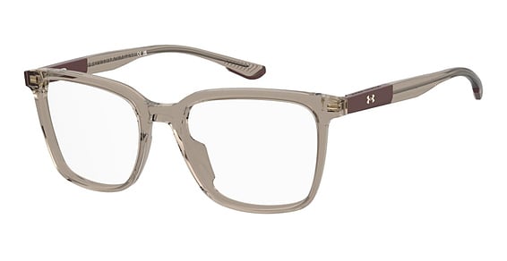 Under Armour UA 5104 - Beige Crystal, Acetate, Rectangle frame