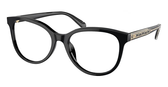 COACH HC6236U - Black, Plastic, Oval frame