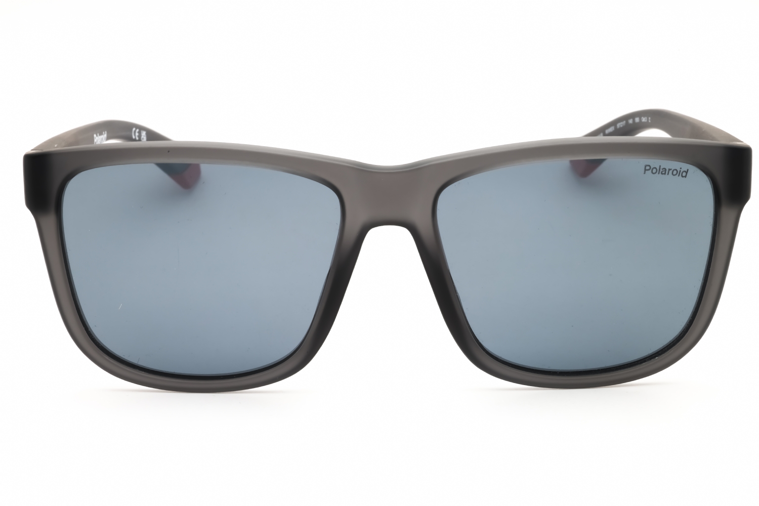 Polaroid PLD 2155/S - Matte Grey, Plastic, Rectangle frame