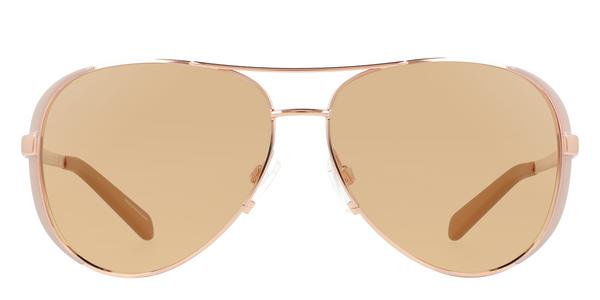 Michael Kors MK5004 Chelsea - Rose Gold/Taupe, Metal, Aviator frame