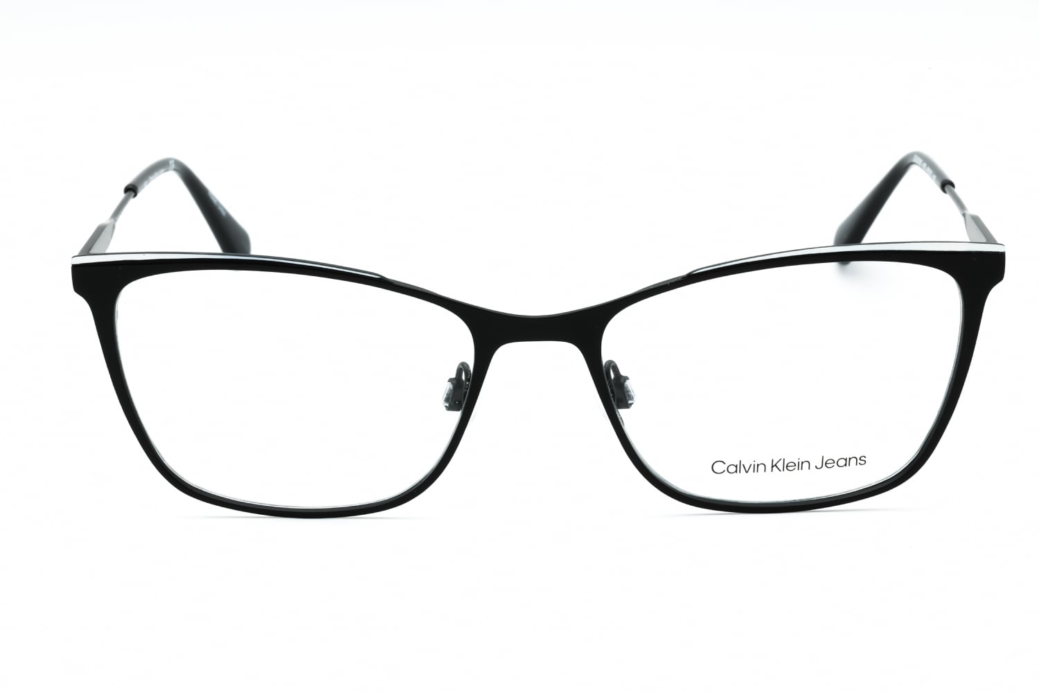 Calvin Klein Jeans CKJ21207 - Black/white, Metal, Rectangle frame
