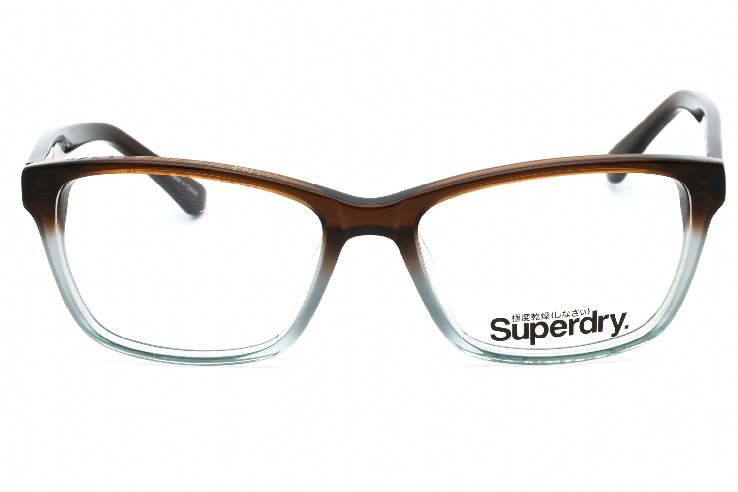 Superdry SDO-LEIGH - Brown/navy Gradient, Plastic, Rectangle frame