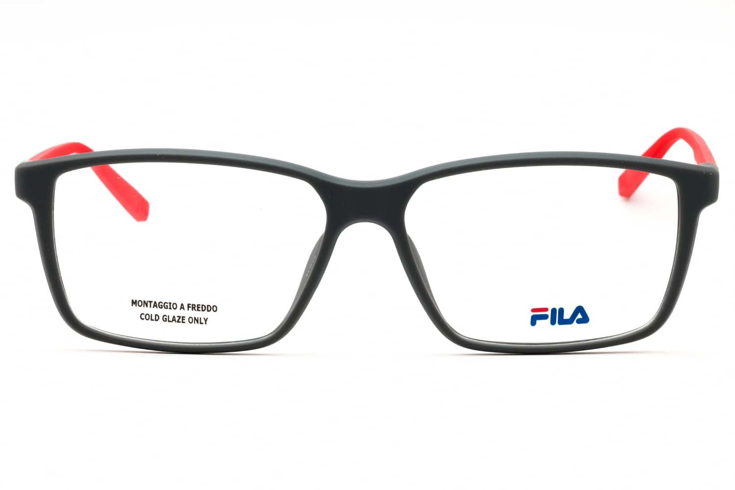 FILA VFI120 - Rubberized Milky Grey, Acetate, Rectangle frame