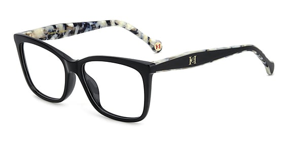 Carolina Herrera HER 0260/G - Black, Acetate, Rectangle frame