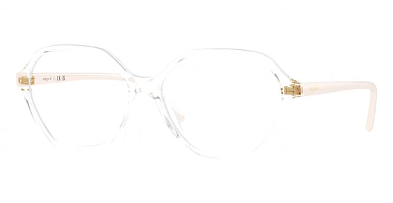 Vogue VO5622F - Transparent, Plastic, Oval frame