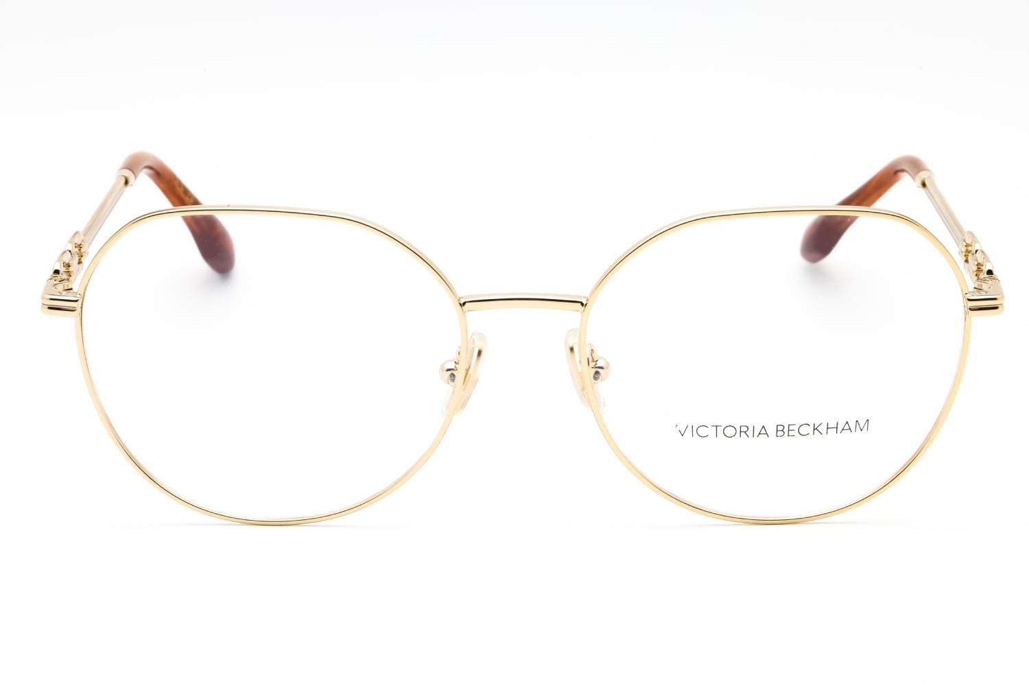 Victoria Beckham VB2129 - Gold, Metal, Round frame