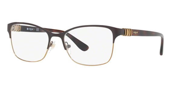 Vogue VO4050 - Top Brown, Metal, Oval frame
