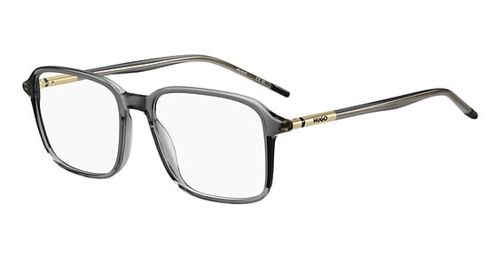 HUGO HG 1350 - Grey, Acetate, Rectangle frame