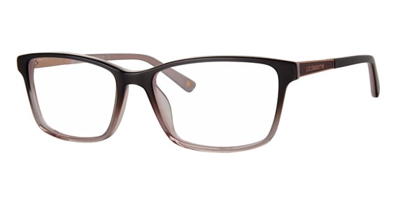 Liz Claiborne L 671 - Shaded Grey Pink, Acetate, Rectangle frame
