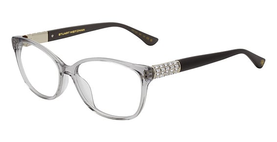 Stuart Weitzman WZN 1033 - Grey, Acetate, Rectangle frame