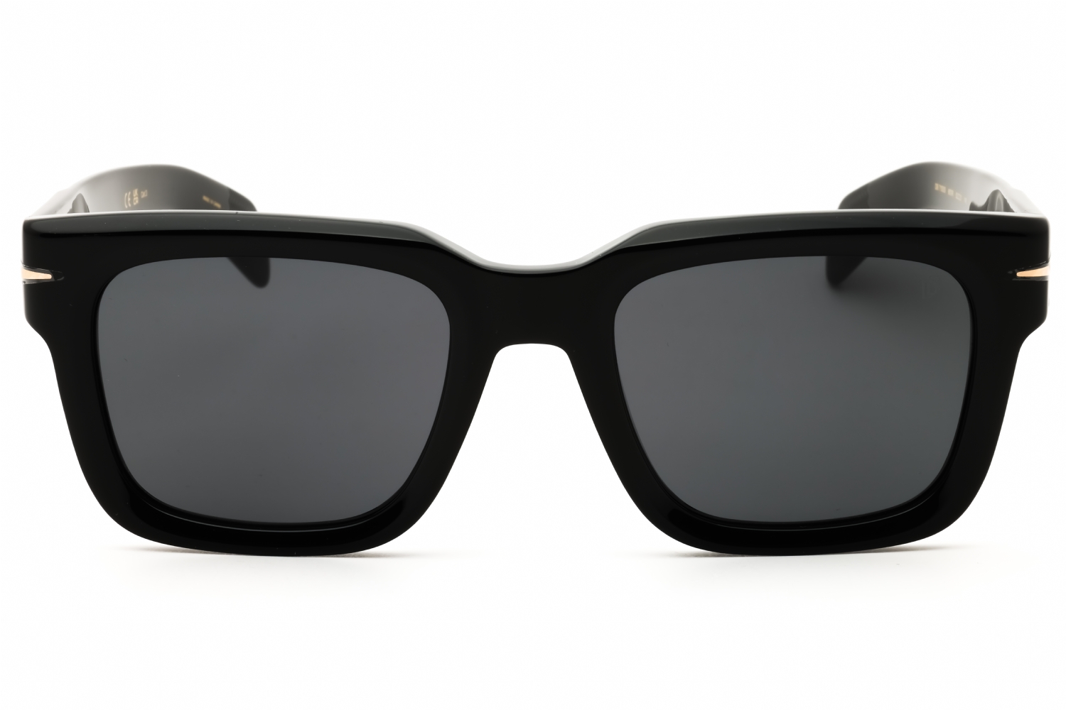 David Beckham DB 7100/S - Black, Acetate, Rectangle frame