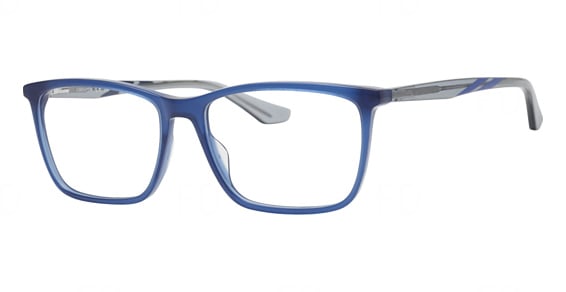 Liz Claiborne CB 330 - Blue Crystal, Acetate, Rectangle frame