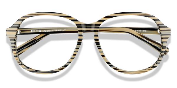 KITS Tuesday Lift-off™ SE - Driftwood, Acetate, Round frame