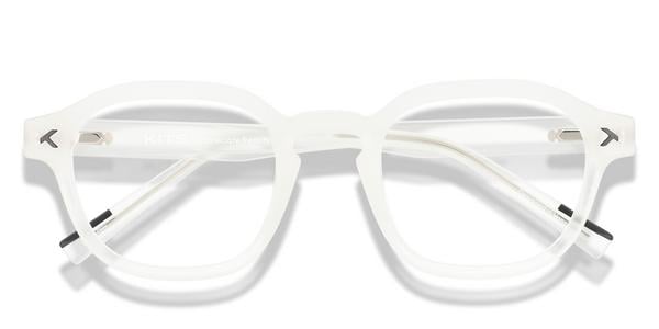KITS Jax - Matte Clear, Acetate, D Frame frame