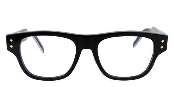 Dior DM40158F-CL - Black Crystal Bordeaux, Acetate, Rectangle frame