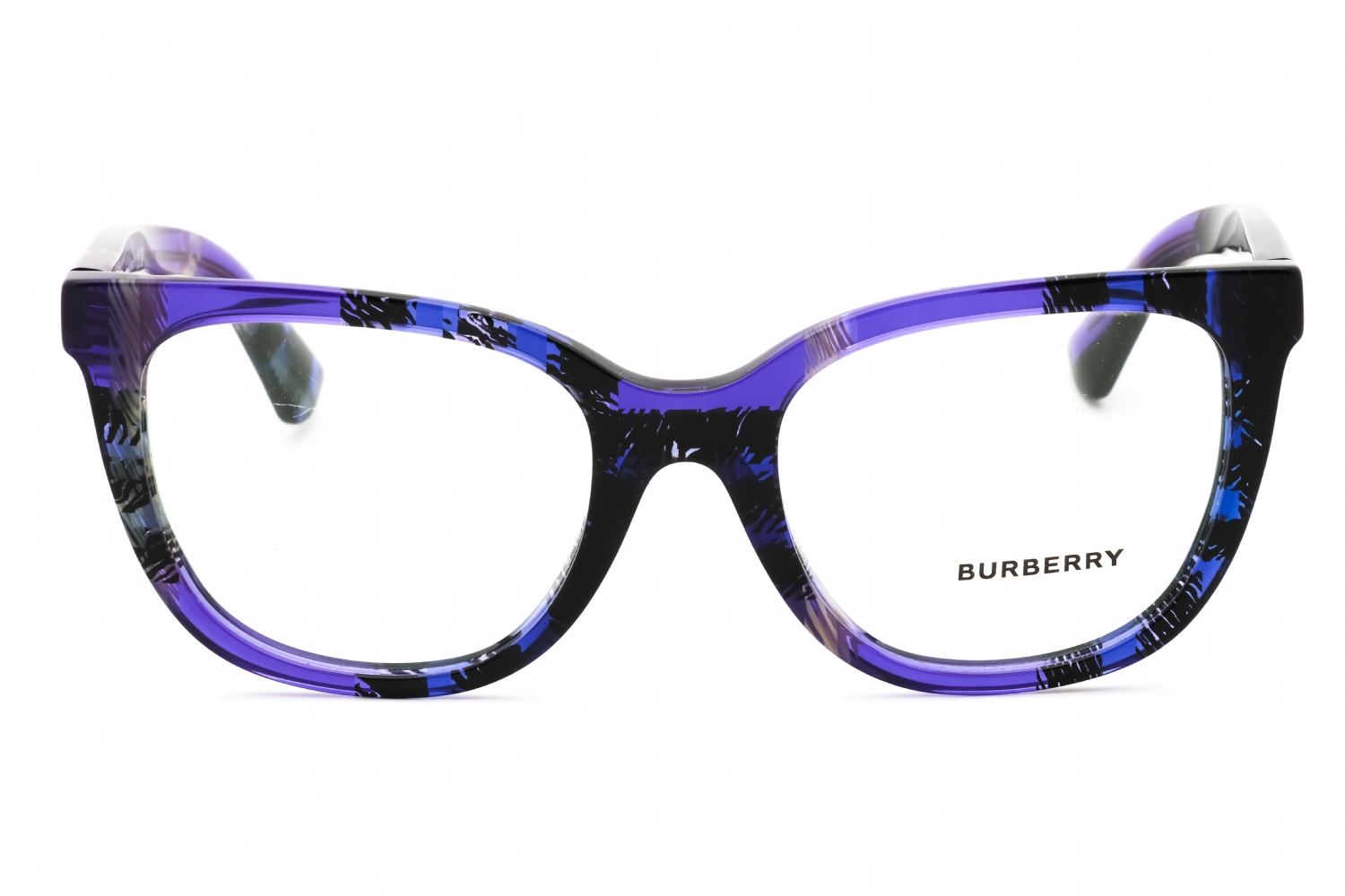 Burberry 0BE2415 - Checkered Violet, Acetate, Rectangle frame
