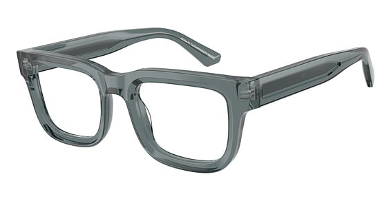 Emporio Armani EA3279F - Shiny Transparent Grey, Plastic, Mixed Shapes frame