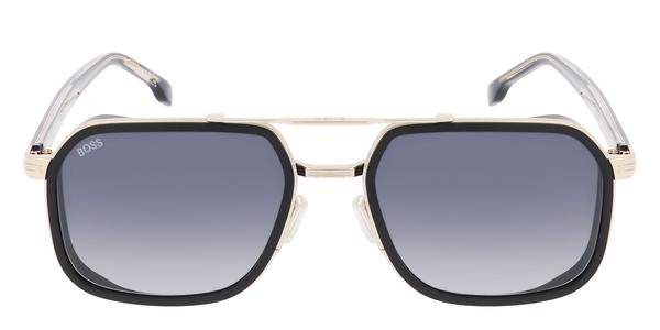 Hugo Boss Boss 1724/S - Black Gold , Metal, Rectangle frame