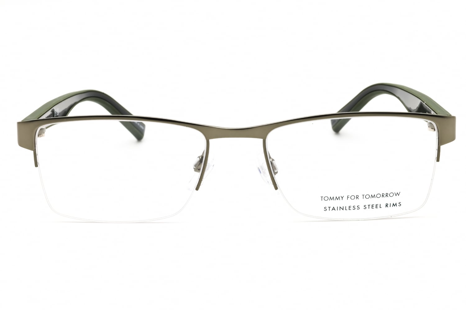 Tommy Hilfiger TH 2047 - Mtdk Ruthenium, Metal, Rectangle frame