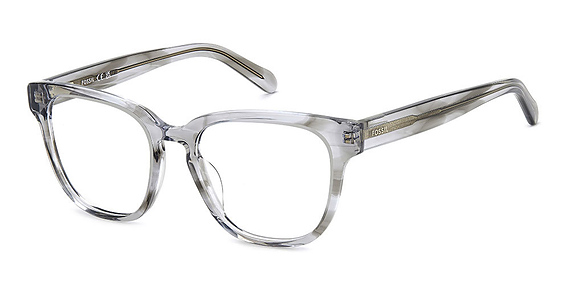 Fossil FOS 7194 - Grey Horn, Acetate, Rectangle frame