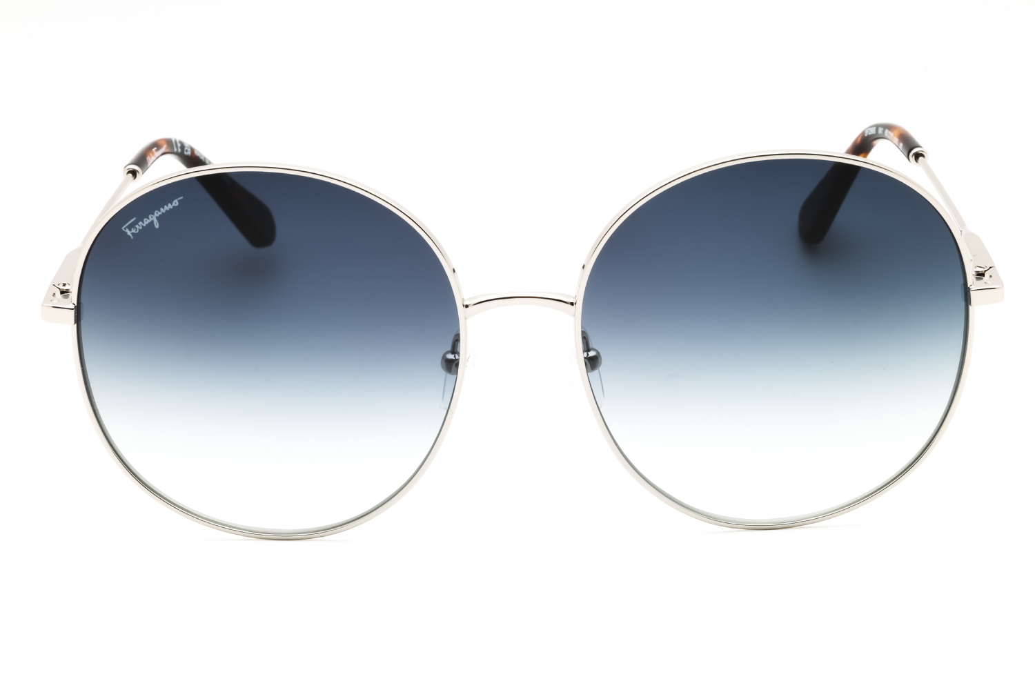 Salvatore Ferragamo SF299S - Shiny Silver, Metal, Mixed Shapes frame