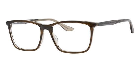 Liz Claiborne CB 330 - Brw Cryst, Acetate, Rectangle frame