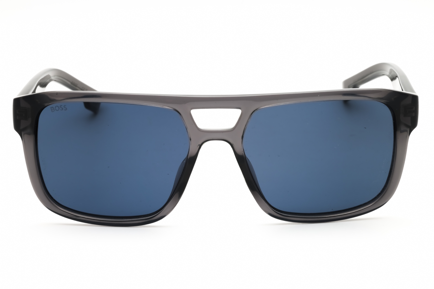 Hugo Boss BOSS 1648/S - Grey, Plastic, Rectangle frame