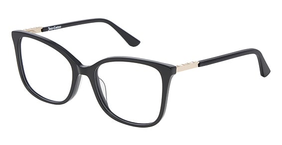 Juicy Couture JU 287 - Black, Acetate, Rectangle frame