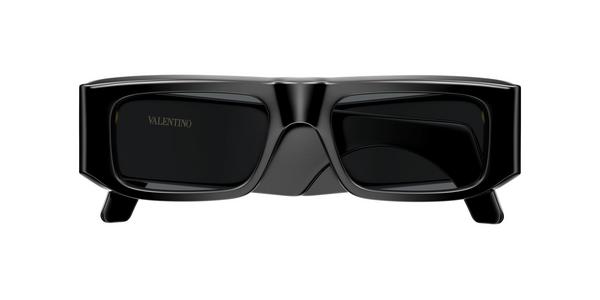 Valentino VG0005S - Black, Acetate, Rectangle frame