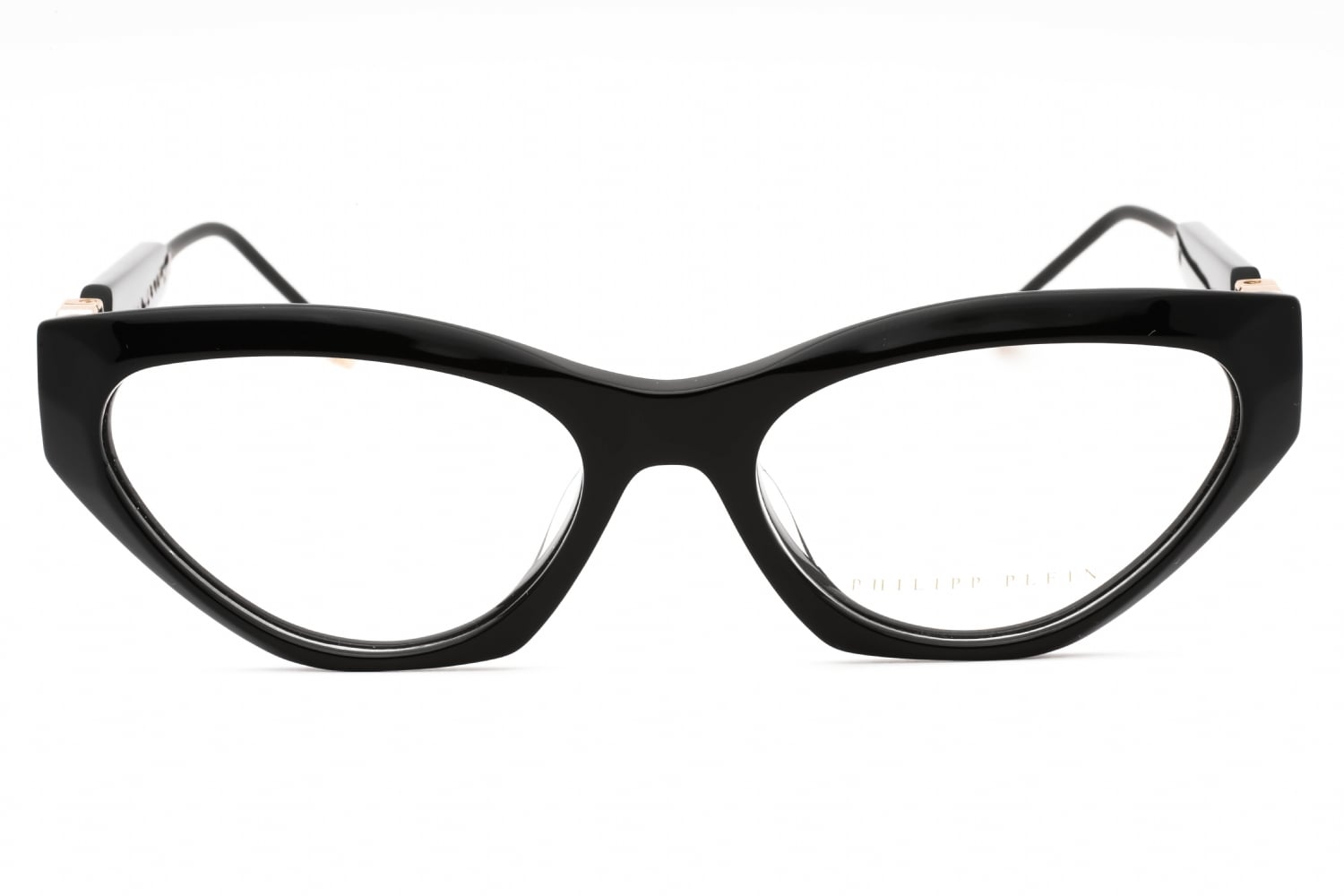 Philipp Plein VPP069S - Shiny Black, Plastic, Cat Eye frame
