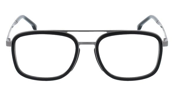 Hugo Boss Boss 1255 - Black Dark Ruthenium, Metal, Rectangle frame