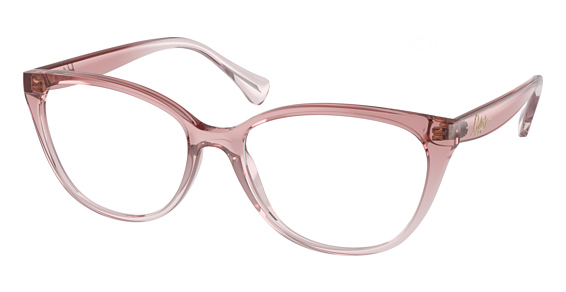 Ralph Lauren RA7135 - Shiny Trasparent Pink, Acetate, Oval frame