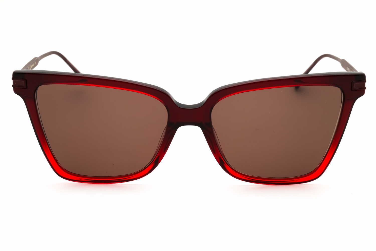 Salvatore Ferragamo SF2036S - Gradient Transparent Dark RED, Acetate, Cat Eye frame