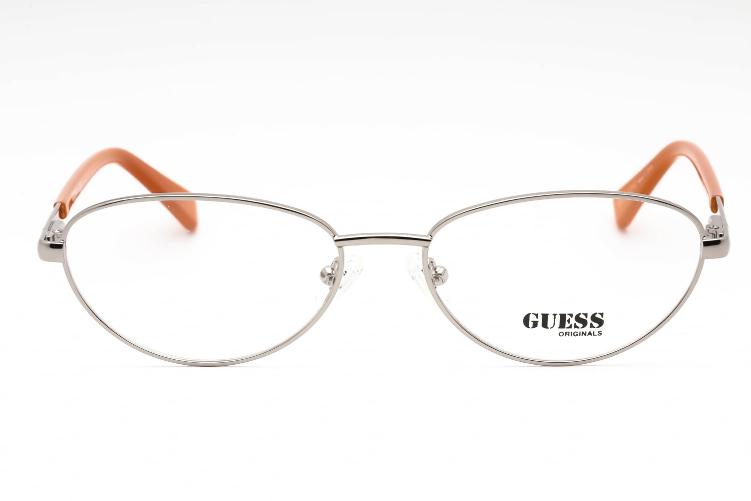 Guess GU8238 - Shiny Gunmetal, Metal, Oval frame