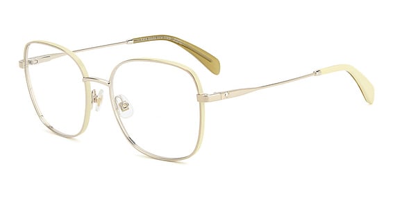 Kate Spade KS Josee 2/G - Yellow, Stainless Steel, Rectangle frame