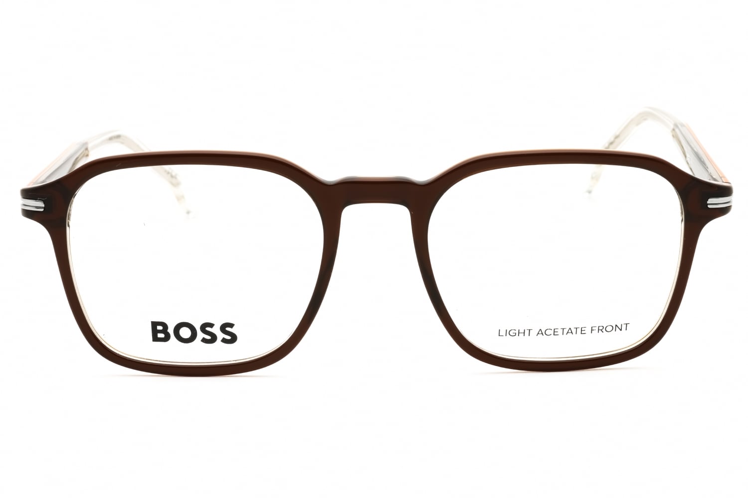Hugo Boss BOSS 1629 - Brown, Plastic, Rectangle frame