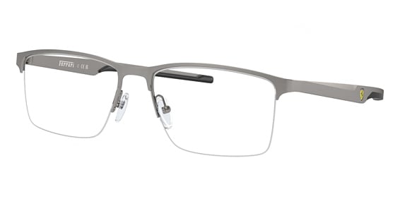 FERRARI FZ7003 - Brushed Gunmetal, Metal, Rectangle frame