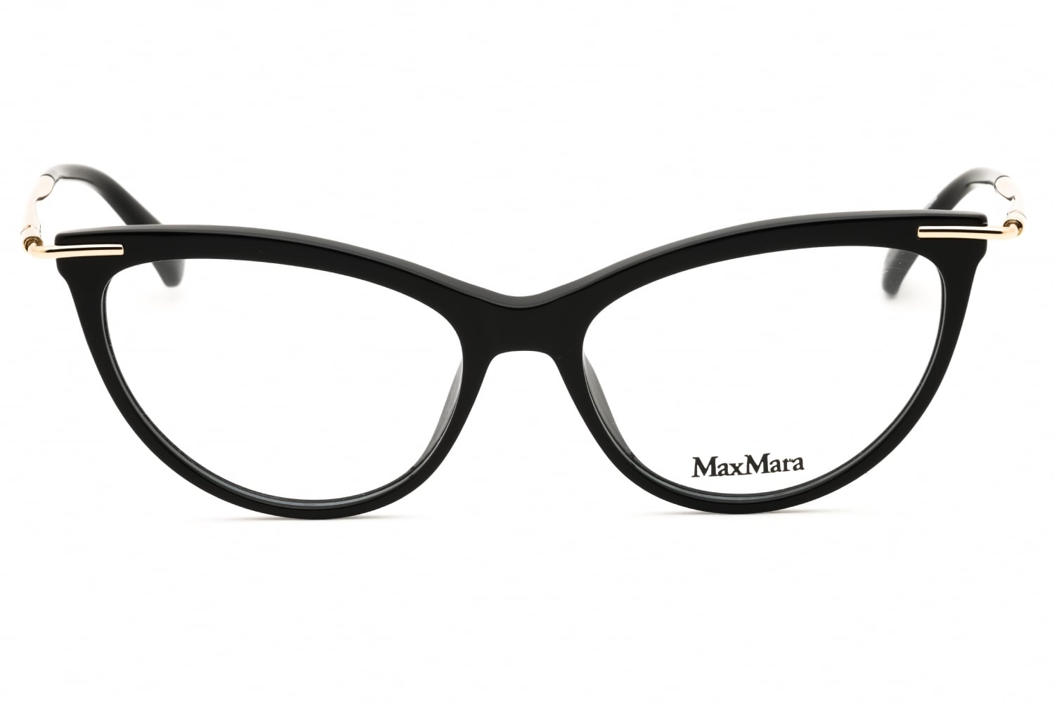 Max Mara MM5049 - Shiny Black, Acetate, Cat Eye frame
