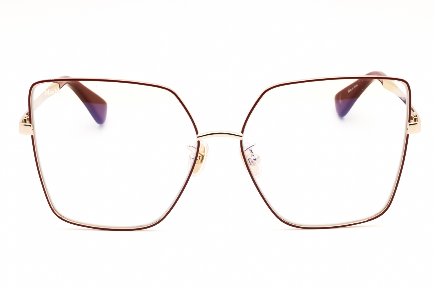 Max Mara MM5073-H-B - Red/other, Metal, Mixed Shapes frame
