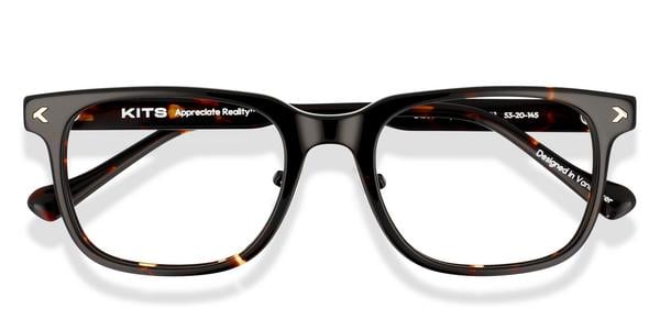 KITS Discovery Comfort Fit - Havana, Acetate, Rectangle frame